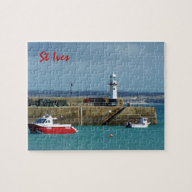 Puzzle Foto de St Ives Cornualles Inglaterra (Horizontal)