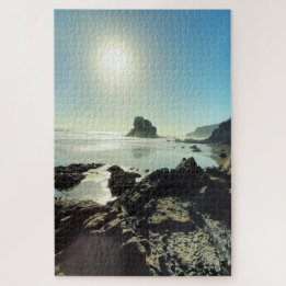 Puzzle Foto de Sunny Rugged Coastal Beach