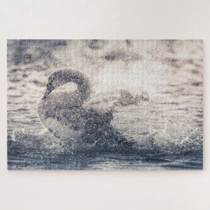 Puzzle Foto de Swan Nature