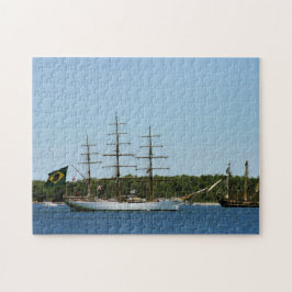 Puzzle Foto de Tall Ship Cisne Branco