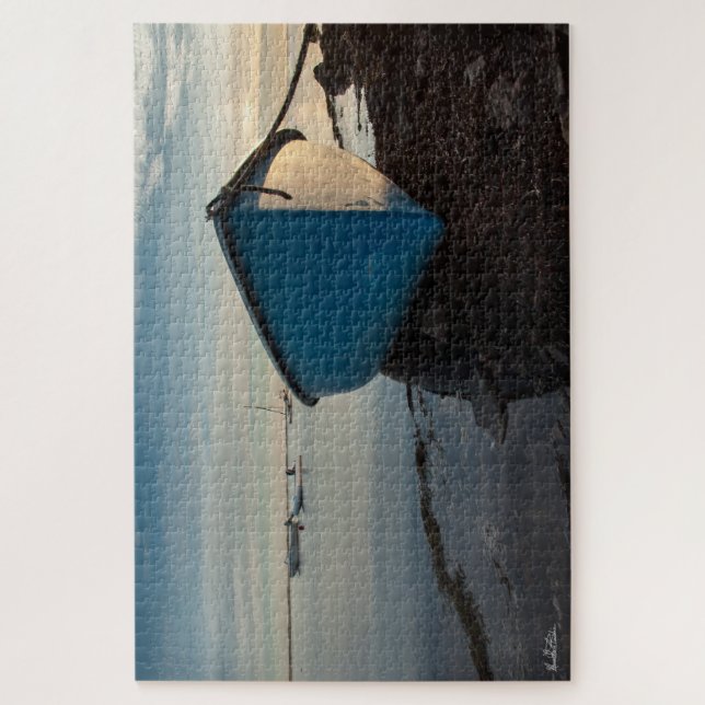 Puzzle foto de une barque (Vertical)