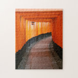 Puzzle Foto de viaje de Kioto Japón de Red Tori Gates<br><div class="desc">Foto de las puertas coloreadas por bermellones en el santuario Fushimi Inari en el rompecabezas de Kytoto Japón. ¡Horas de entretenimiento!</div>