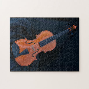 Puzzle Foto de violín en primer plano