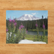 Foto de Wildflowers del Parque Nacional Mount Rain