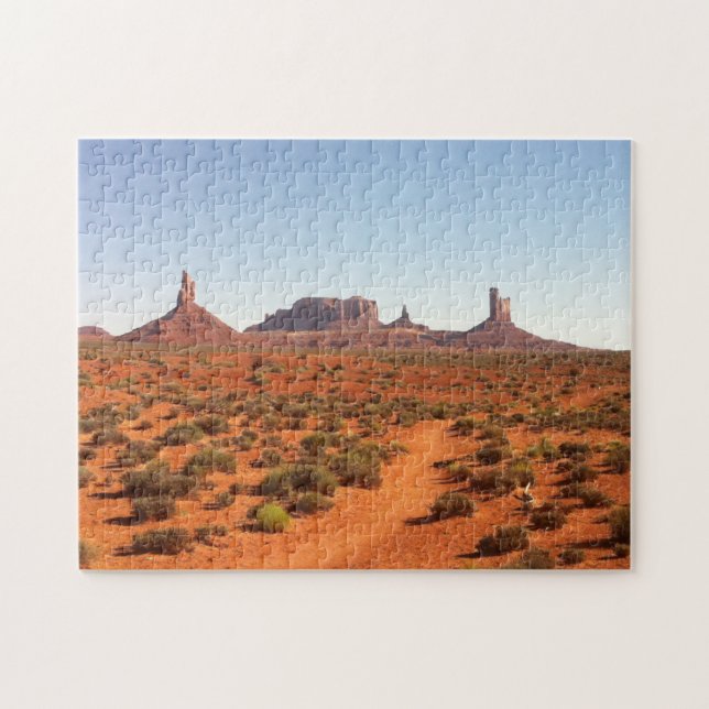 Puzzle Foto del desierto del Valle del Monumento en Utah (Horizontal)