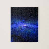 Foto del espacio de la galaxia de la vía láctea