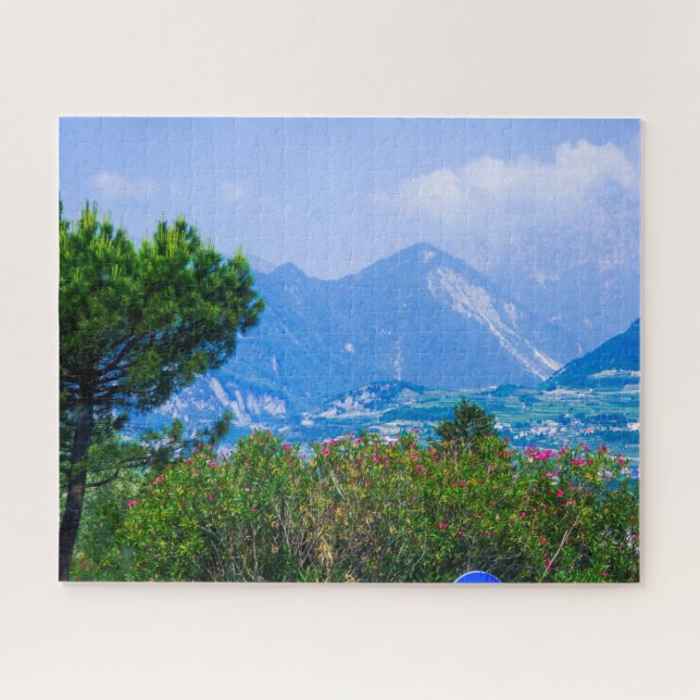 Puzzle Foto del precioso paisaje en Italia, Europa (Horizontal)