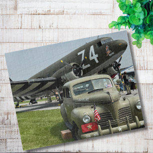 Puzzle Foto divertida de avión vintage piloto aviación