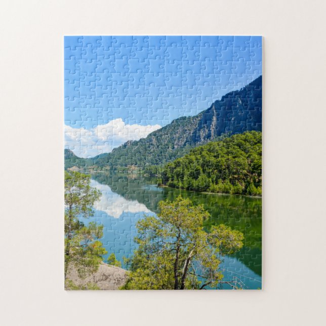 Puzzle Foto Escenaria del Lago (Vertical)