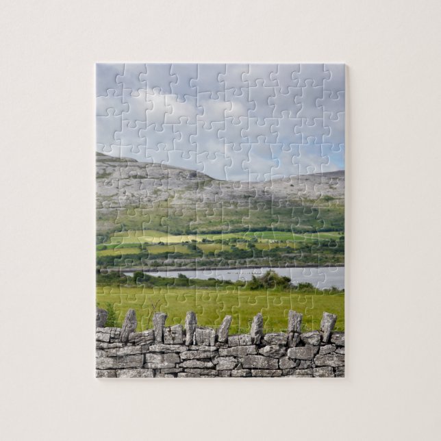 Puzzle Foto escénica de Burren County Claire Ireland (Vertical)