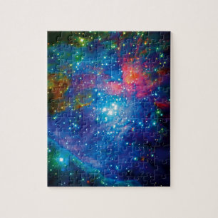 Puzzle Foto espacial de ESO infrarroja de Nebula Orion 42