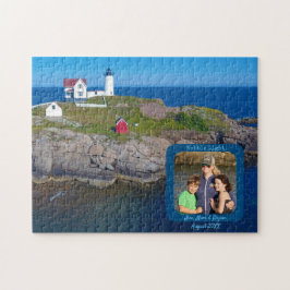 Puzzle Foto familiar del faro Nubble