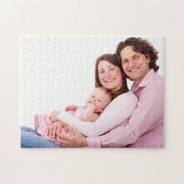 Puzzle Foto familiar personalizada (Horizontal)