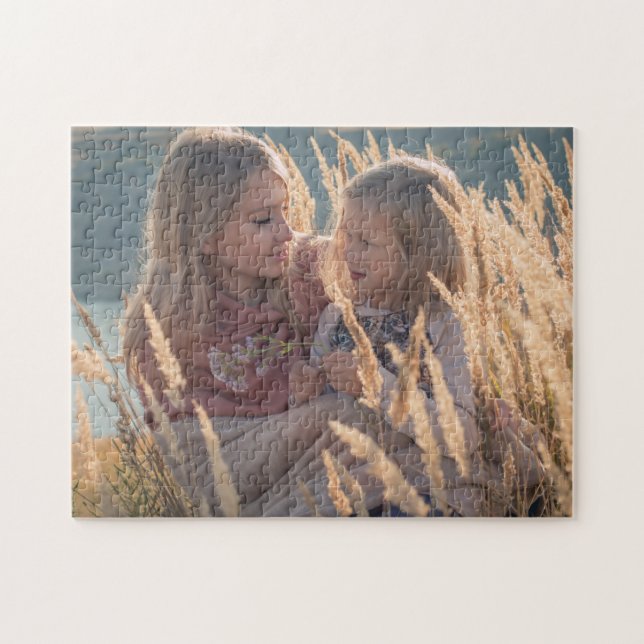 Puzzle Foto familiar personalizada (Horizontal)