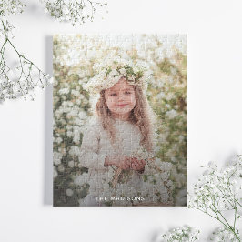 Puzzle Foto familiar personalizada