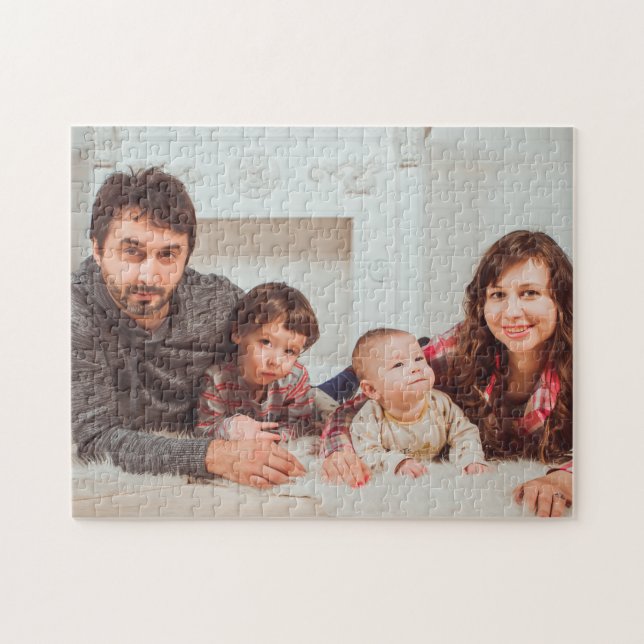 Puzzle Foto familiar personalizada (Horizontal)