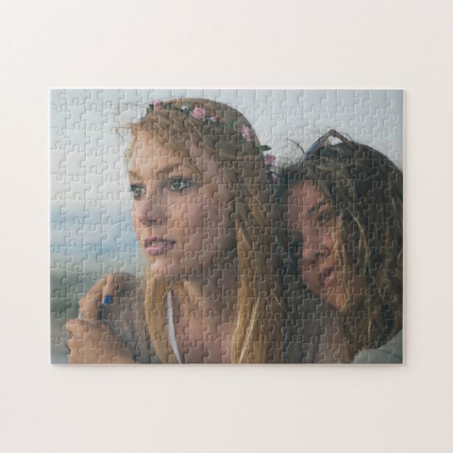 Puzzle Foto familiar personalizada (Horizontal)