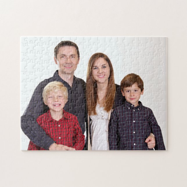 Puzzle Foto familiar personalizada (Horizontal)
