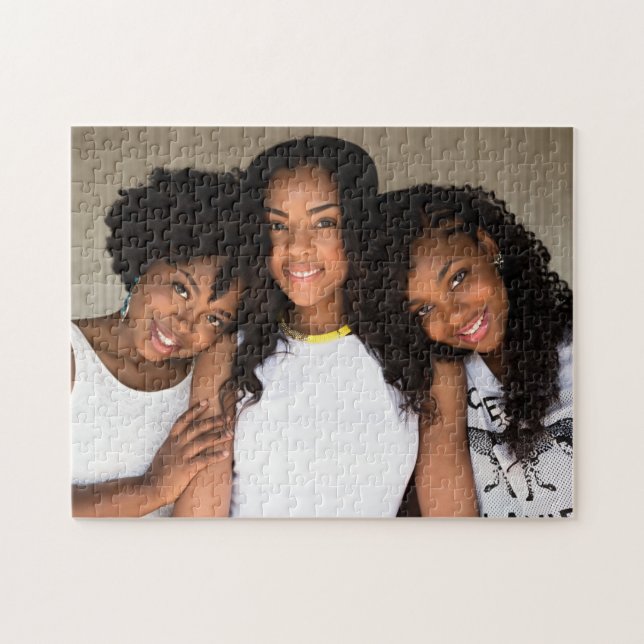 Puzzle Foto familiar personalizada (Horizontal)