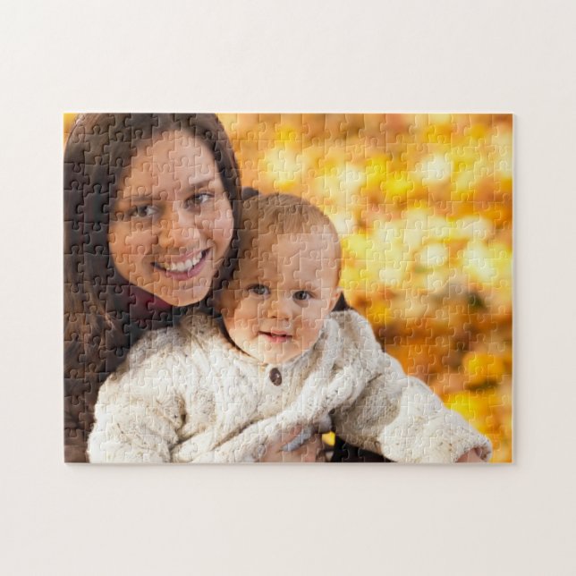 Puzzle Foto familiar personalizada (Horizontal)