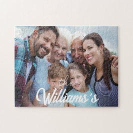Puzzle Foto familiar personalizada Cree su propia