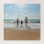 Puzzle Foto familiar personalizada por personalizado<br><div class="desc">Rompecabezas de rompecabezas de fotos familiares personalizadas de personalizado</div>