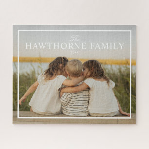 Puzzle Foto familiar simple personalizada