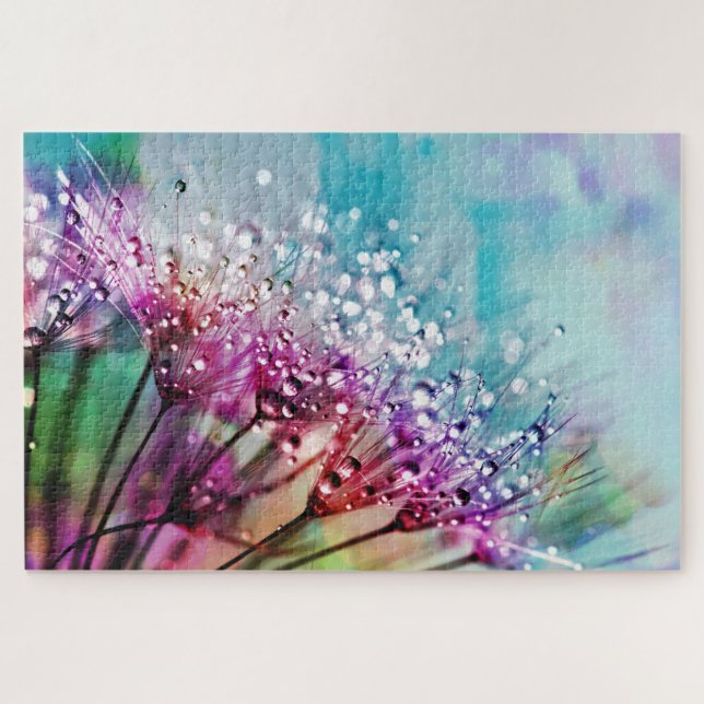 Puzzle Foto floral única de Dandelion (Horizontal)