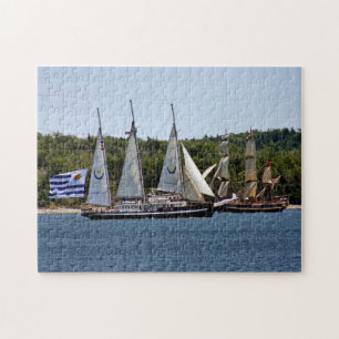 Puzzle Foto Miranda del Capitán del Barco Alto