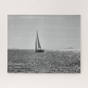 Puzzle Foto moderna de Guay del barco de vela en verano