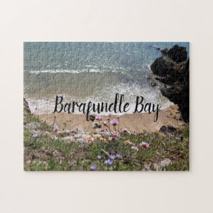 Puzzle Foto panorámica de Barafundle Bay Pembrokeshire G