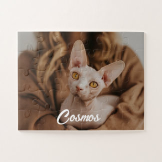 Puzzle Foto personalizada de gato Sphynx mascota mejores 