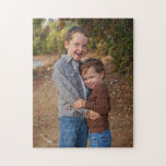 Puzzle Foto personalizada de Hermanos de Amor Familiar<br><div class="desc">personalizar con tu foto para cualquier ocasión,  regalo especial o recuerdo de tus vacaciones familiares.</div>