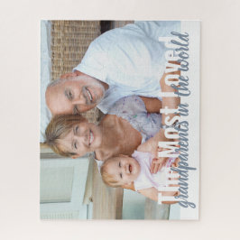 Puzzle Foto personalizada de los abuelos más queridos