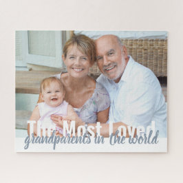 Puzzle Foto personalizada de los abuelos más queridos