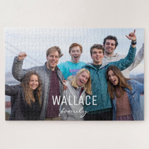 Puzzle Foto personalizada de tiempo familiar