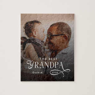 Puzzle Foto Personalizada del Mejor Abuelo Moderno