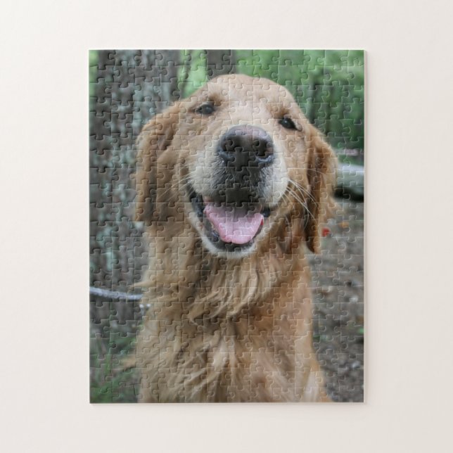 Puzzle Foto personalizada del Personalizado Perro Mamá Pa (Vertical)