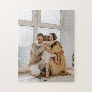 Puzzle Foto personalizada familia y texto Personalizado
