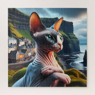Puzzle Foto personalizada Personalizado Gato de rompecabe