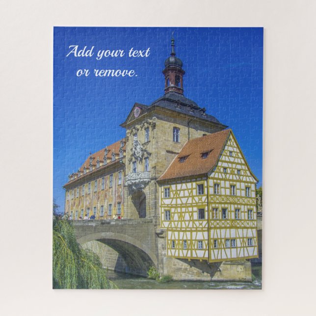 Puzzle Foto Personalizado, Ayuntamiento de Bamberg, Bavie (Vertical)