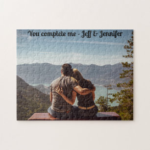 Puzzle Foto Personalizado "Me completa"