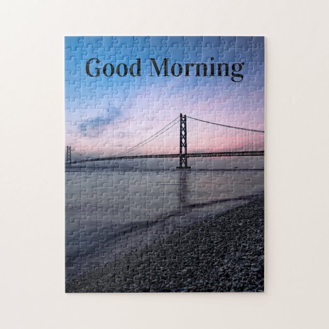 Puzzle Foto Personalizado personalizada de Good Morning (Vertical)