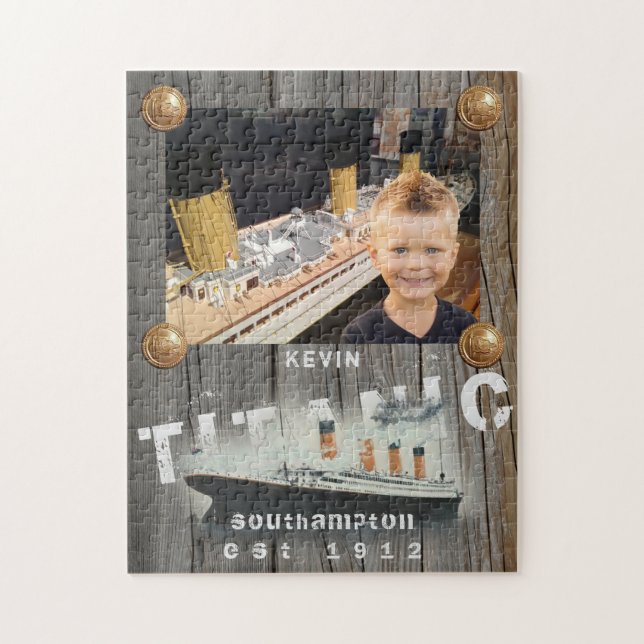 Puzzle Foto Personalizado personalizada para niños Titani (Vertical)
