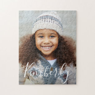 Puzzle foto y nombre personalizados