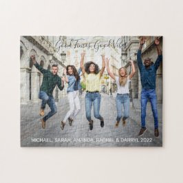 Puzzle Foto y texto personalizado