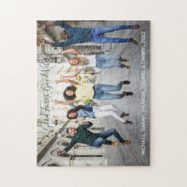 Puzzle Foto y texto personalizado