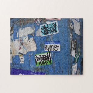 Puzzle Fotografía callejera del graffiti urbano de Nueva 
