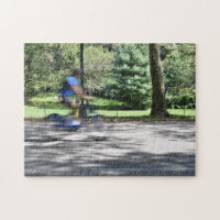 Fotografía ciclista del Parque Central de Nueva Yo