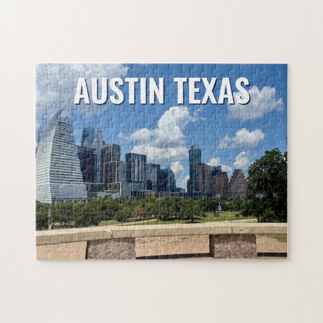 Puzzle Fotografía de Austin Texas City Skyline (Horizontal)